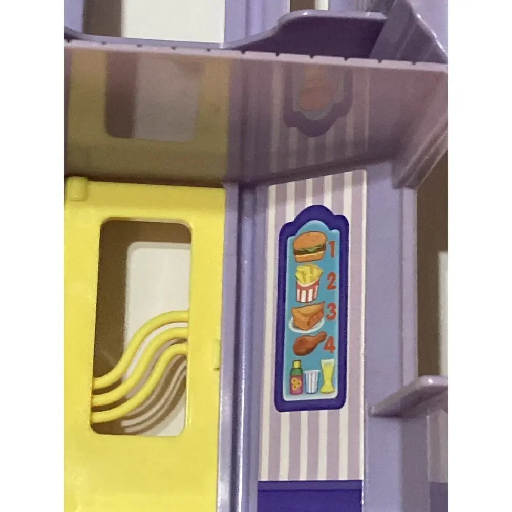 Vintage 2002 Fisher Price Sweet Treats Beanstalk‎ Toy Shop And Burger